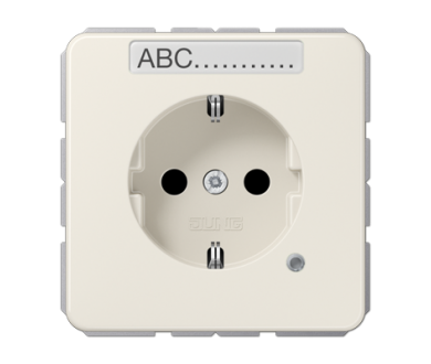 Розетка Schuko с индикатором режима работы Jung CD1520BFNAKO