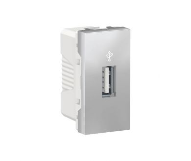 Розетка компьютерная USB Schneider Electric Unica New Modular NU342930
