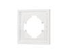 Рамка пластиковая на 1 пост Arlight FRM-TENDO-SFPL-1-WH 054645