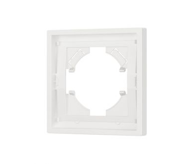 Рамка пластиковая на 1 пост Arlight FRM-TENDO-SFPL-1-WH 054645