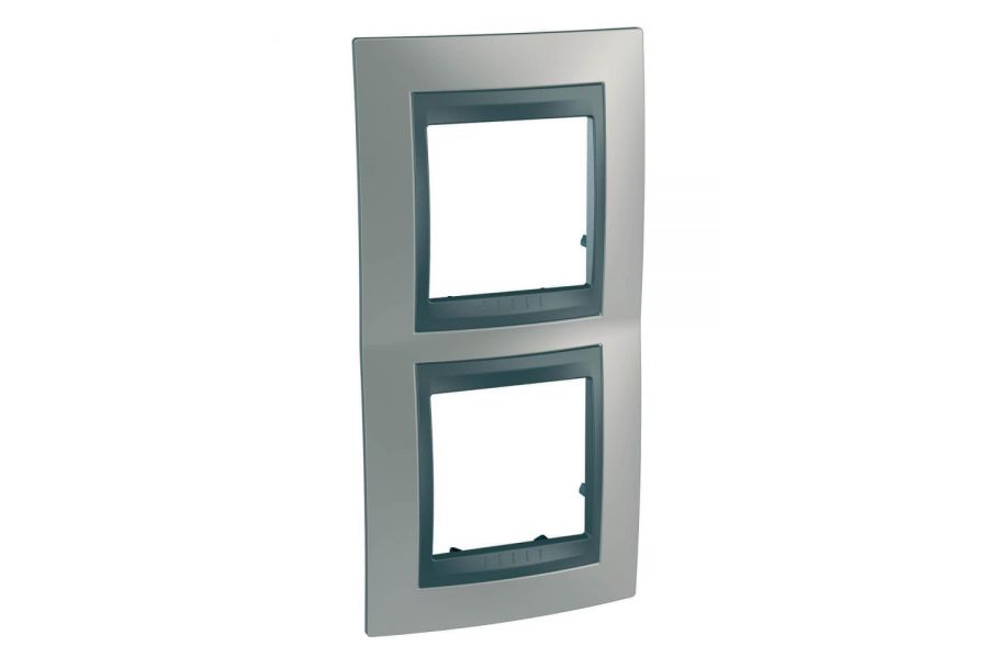 Рамка 2-постовая вертикальная Schneider Electric Unica Top MGU66.004V.239
