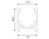 Шинопровод накладной Lumker SY-LINK-20S1S-2.5-WH 019272
