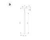 Трековый магнитный светильник Arlight MAG-MICROCOSM-SPOT-HANG-R18-L500-3W Day4000 (BK, 24 deg, 24V) 043270