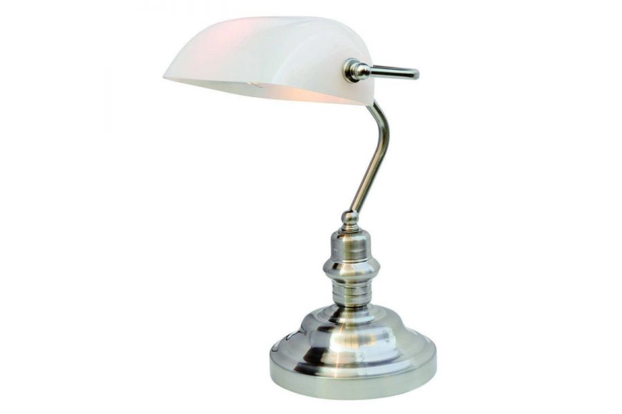 Настольная лампа Arte Lamp Banker A2491LT-1SS