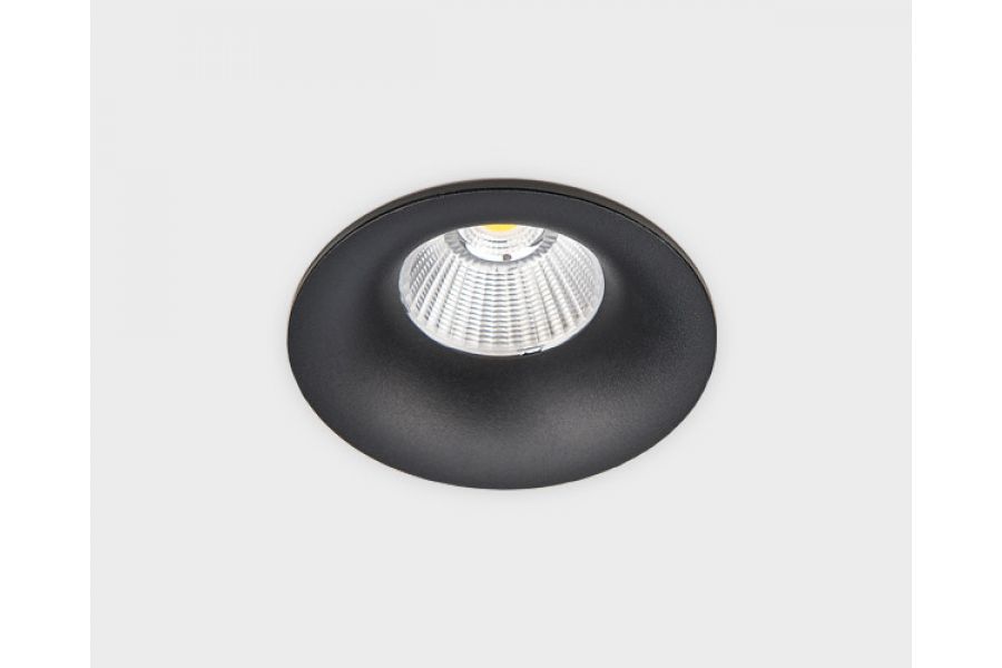 Встраиваемый светильник Italline IT06-6016 black 4000K