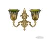 Бра Bohemia Ivele Crystal Verona 7214B14/2/175 FP P2 U Amber-Green/H-1I