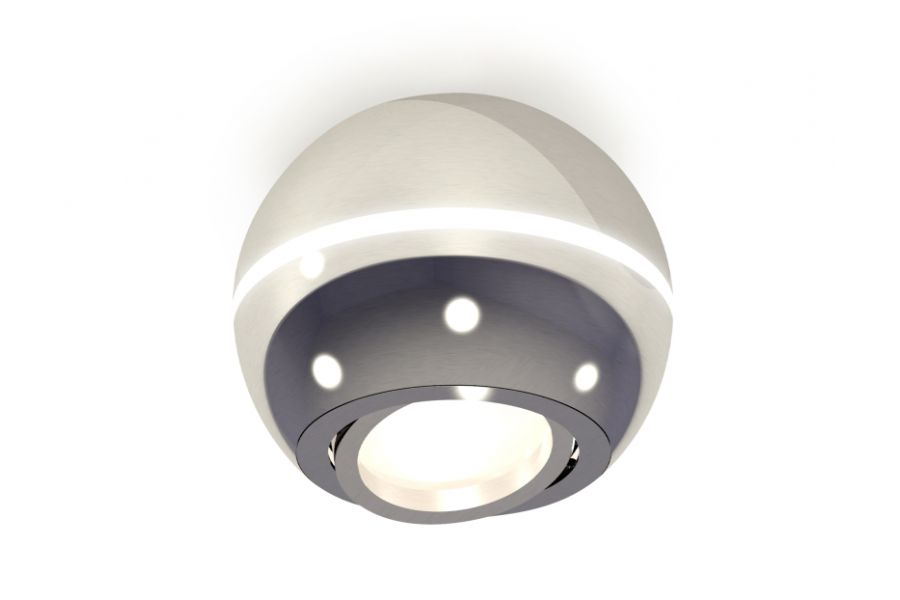 Накладной поворотный светильник с дополнительной подсветкой Ambrella Light Techno XS1104011 (C1104, N7003)