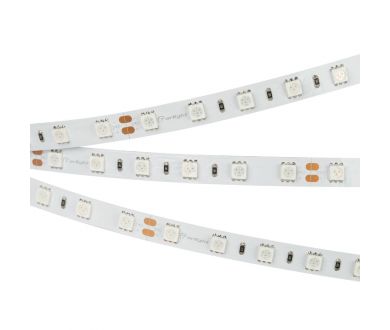 Светодиодная лента Arlight RT-B60-10mm 24V Yellow (14.4 W/m, IP20, 5060, 5m) (Arlight, 14.4 Вт/м, IP20) 008816(2)