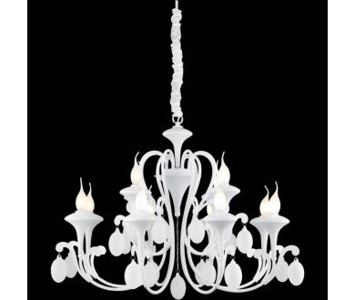 Подвесная люстра Arte Lamp Montmartre A3239LM-12WH