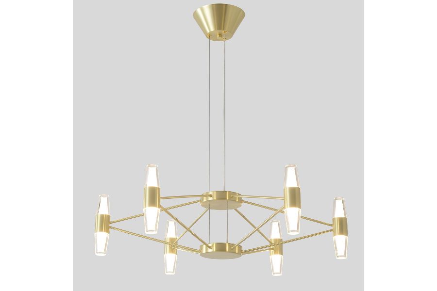 Подвесная люстра Crystal Lux DOROTEA SP6 GOLD