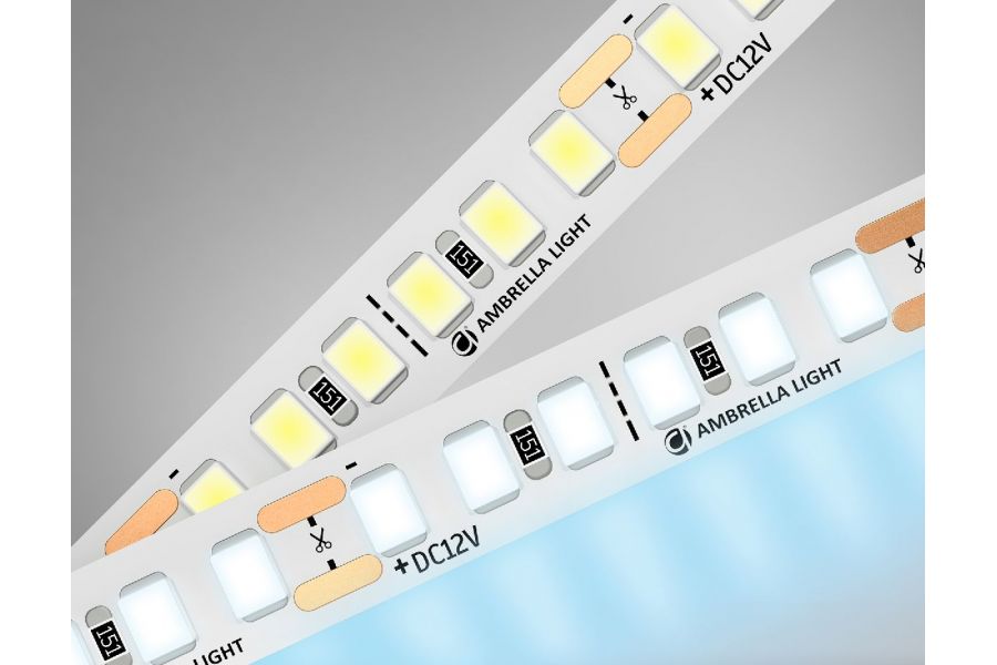 Светодиодная лента Ambrella Light Led Strip 12V Illumination 2835 14,4Вт/м 6500K 5м IP20 GS1313