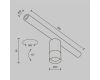 Трековый светильник Maytoni Focus LED C103CL-5W3-6K-BS