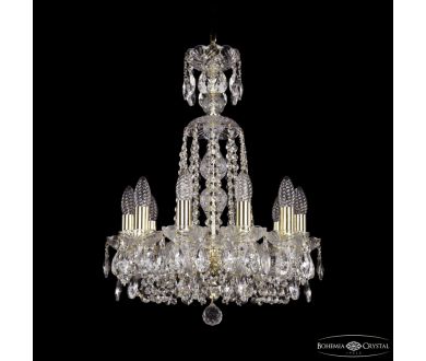 Подвесная люстра Bohemia Ivele Crystal 1402/10/141/XL-58 G