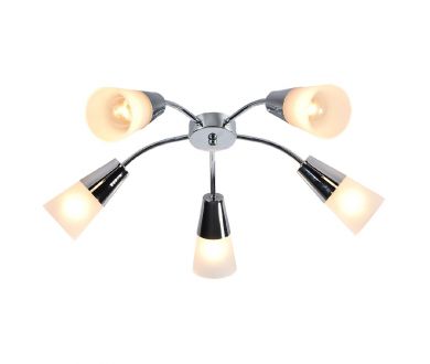 Потолочная люстра Escada Aquilegia 1100/5P Chrome