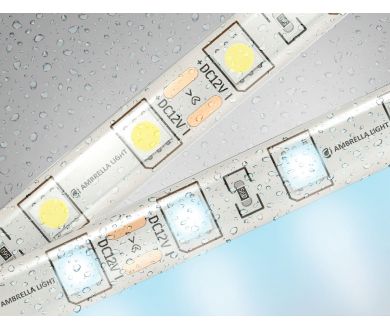 Светодиодная лента Ambrella Light LED Strip 12В 5050 14,4Вт/м 6500K 5м IP65 GS2103