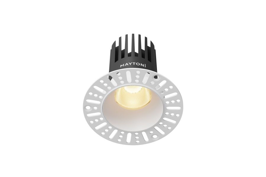 Встраиваемый светильник Maytoni Dip DL121-15W-2.7K-TRS-W