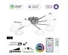 Потолочная люстра Citilux Atman smart CL226A181