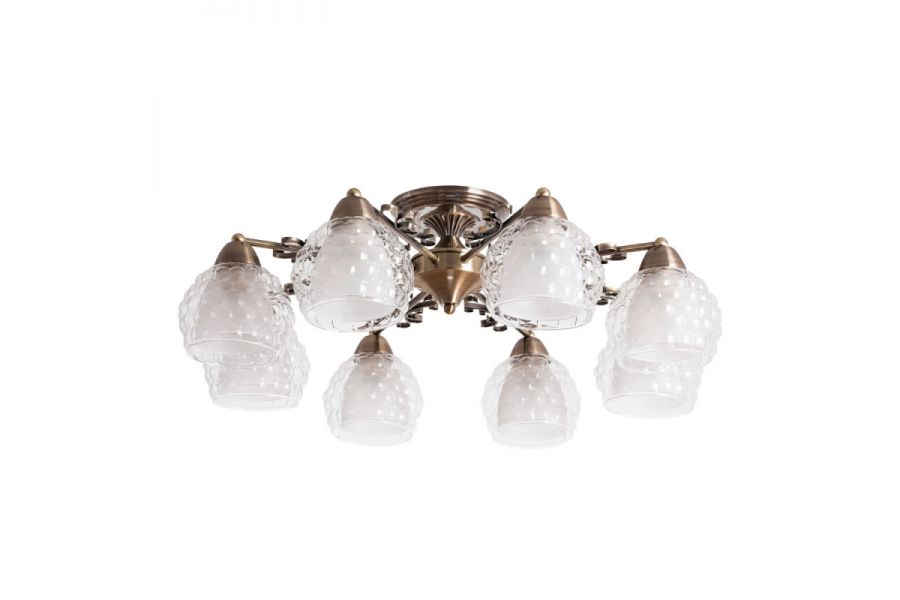 Потолочная люстра Arte Lamp Malina A7695PL-8AB