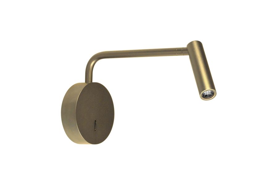 Настенный светильник Arlight SP-VERDI-LONG-WALL-3W Warm3000 (BR, 20 deg, 230V) (IP20 Металл) 058490