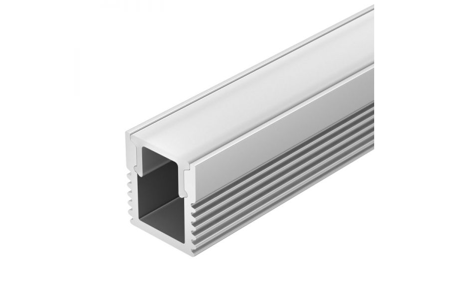 Алюминиевый профиль с экраном Arlight SL-Mini-8-2000 Anod+Opal 036832