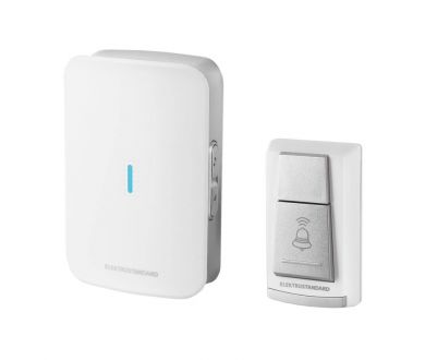 Звонок беспроводной Elektrostandard DBQ19M WL 36M IP44 белый 4690389140167