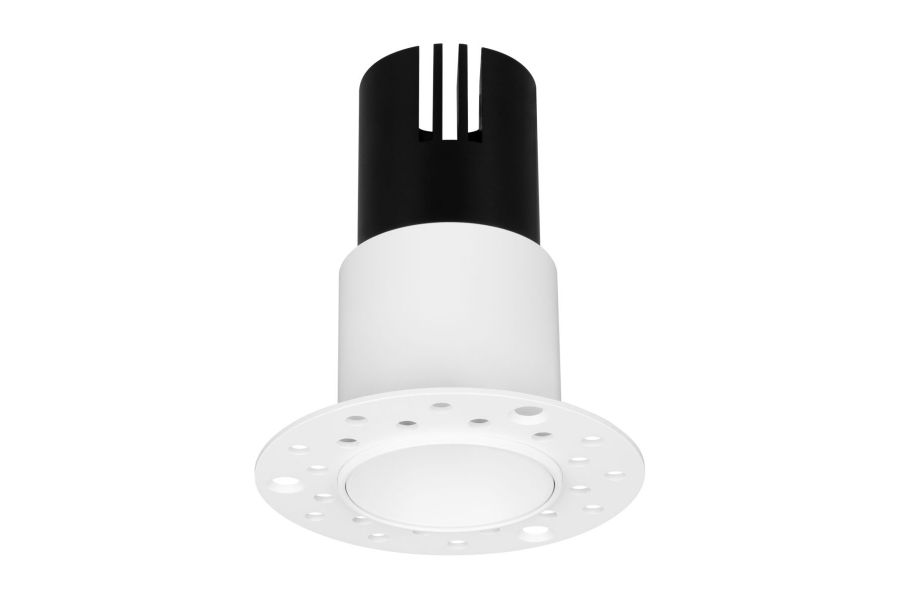 Встраиваемый светильник Arlight MS-INVISIO-TRIMLESS-R55-15W Warm3000 (WH-WH, 36 deg, 230V) (IP54 Металл) 059162