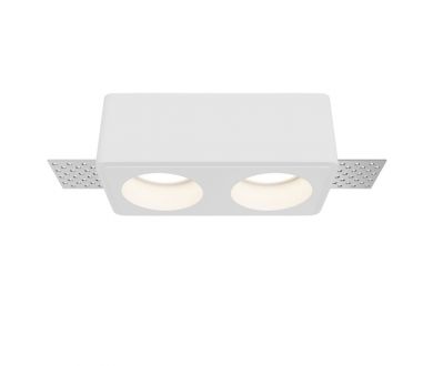 Встраиваемый светильник Maytoni Gyps Modern DL123-GU10-02-W