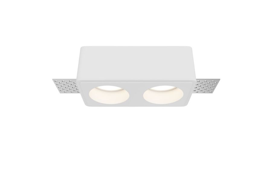 Встраиваемый светильник Maytoni Gyps Modern DL123-GU10-02-W