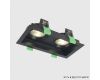 Встраиваемый светильник Crystal Lux CLT 068C2 BL