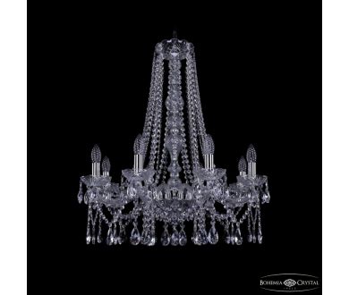 Подвесная люстра Bohemia Ivele Crystal 1413/8/220/h-73 Ni