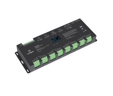Декодер Arlight Smart-DMX-SUF (12-24V, 24x5A, XLR3, RJ45) 033769
