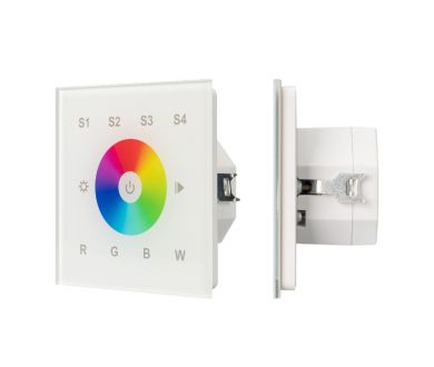 Сенсорная панель Arlight DALI-901-11-1G-4SC-RGBW-DT8-IN White BUS/230V 037200