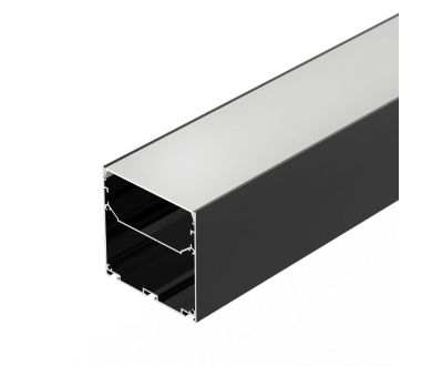 Алюминиевый профиль Arlight LINE-S-7575-2000 BLACK 041855