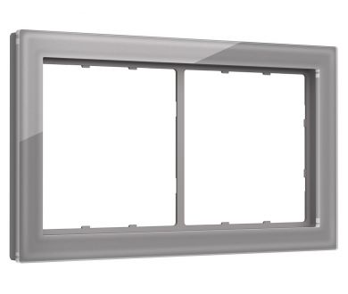 Рамка SIGMA Briz (Сталь Стекло закаленное натуральное) 2-ая Ambrella Volt SF350502