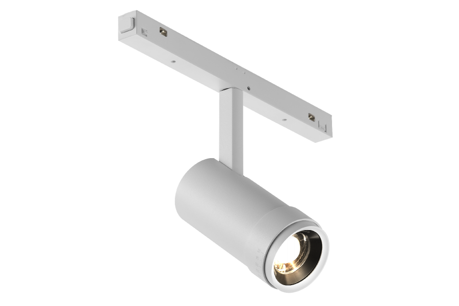 Трековый магнитный светильник iLedex Vision ZOOM 4822-020-D47-10W-10/60DG-3000K-WH