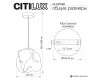 Подвесной светильник Citilux Rocka CL247082