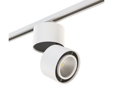 Трековый светильник Lightstar Track 1 white A1T213830 (592066+213830)