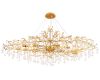 Подвесная люстра Crystal Lux REINA V2 SP12 L1500 GOLD PEARL