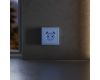 Накладка для розетки с заземлением и защитными шторками, с USB A+A Voltum S70 (деним) VLS000915