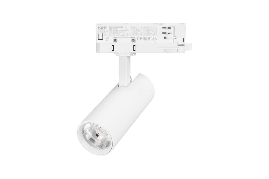 Трековый трехфазный светильник Arlight LGD-GERA-TRUECOLOR-4TR-R55-10W Day4000 CRI98 (Белый, 55 deg, 230V) (IP20 Металл) 059879