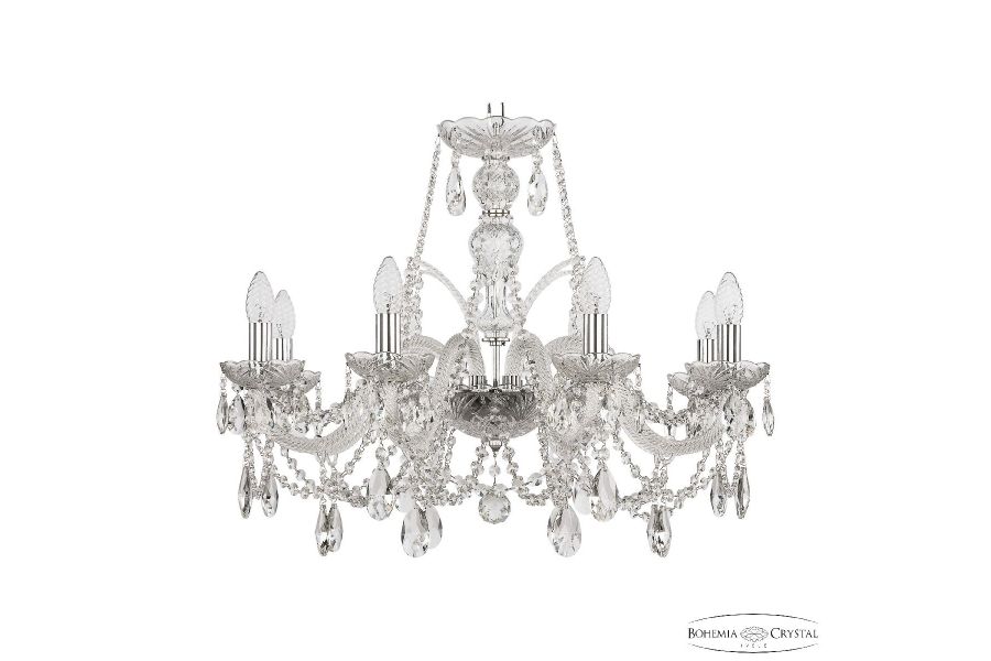 Подвесная люстра Bohemia Ivele Crystal 105/8/240 Ni