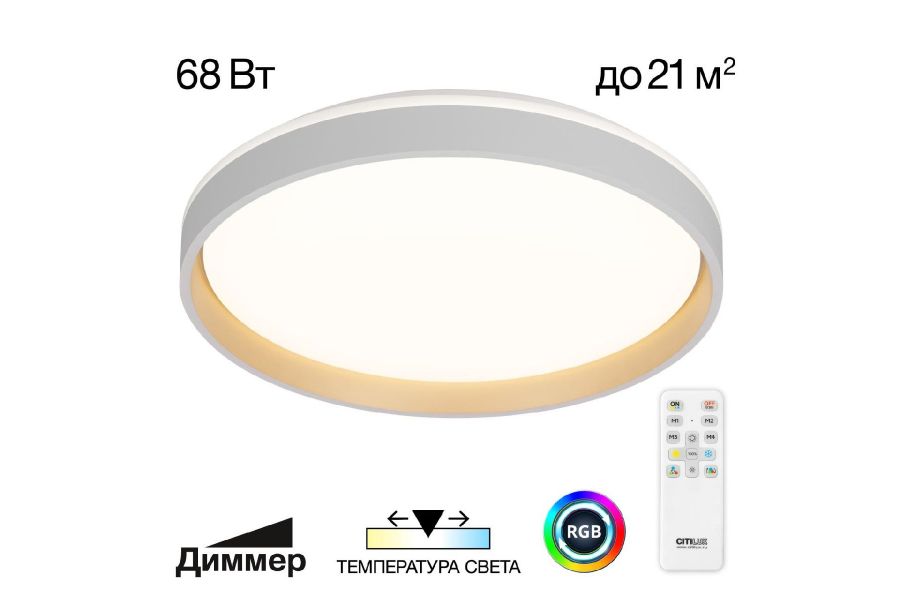 Потолочный светильник Citilux Enzo CL753450G