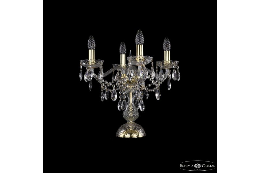 Настольная лампа Bohemia Ivele Crystal 1415L/4/141-39 G
