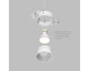 Точечный светильник Denkirs Spot Hide DK2145-WH