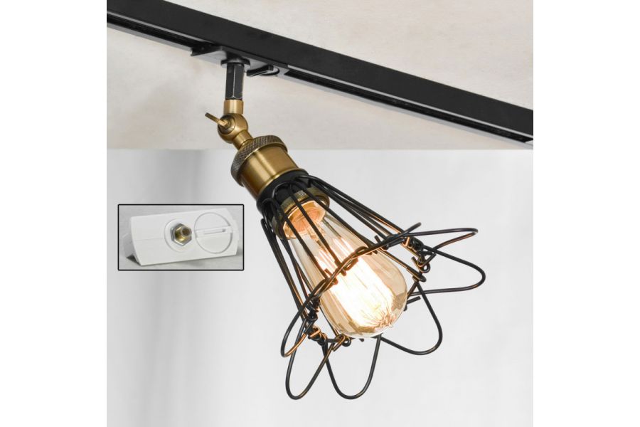 Трековый светильник однофазный Lussole LOFT Track Lights LSP-9109-TAW