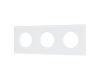 Рамка стеклянная на 3 поста Arlight FRM-GLARE-GC-3-WH 043838