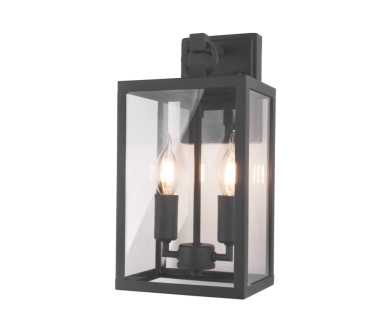 Уличный настенный светильник Elektrostandard Candle 35150/D темно-серый 4690389182457 a058478