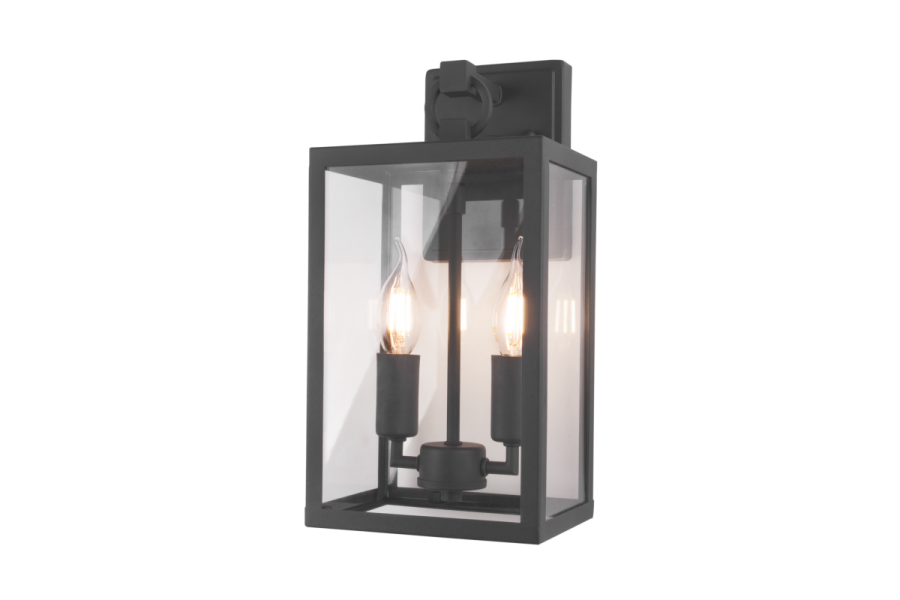 Уличный настенный светильник Elektrostandard Candle 35150/D темно-серый 4690389182457 a058478