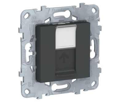 Розетка компьютерная RJ45 Schneider Electric Unica New Cat. 6 UTP NU541554