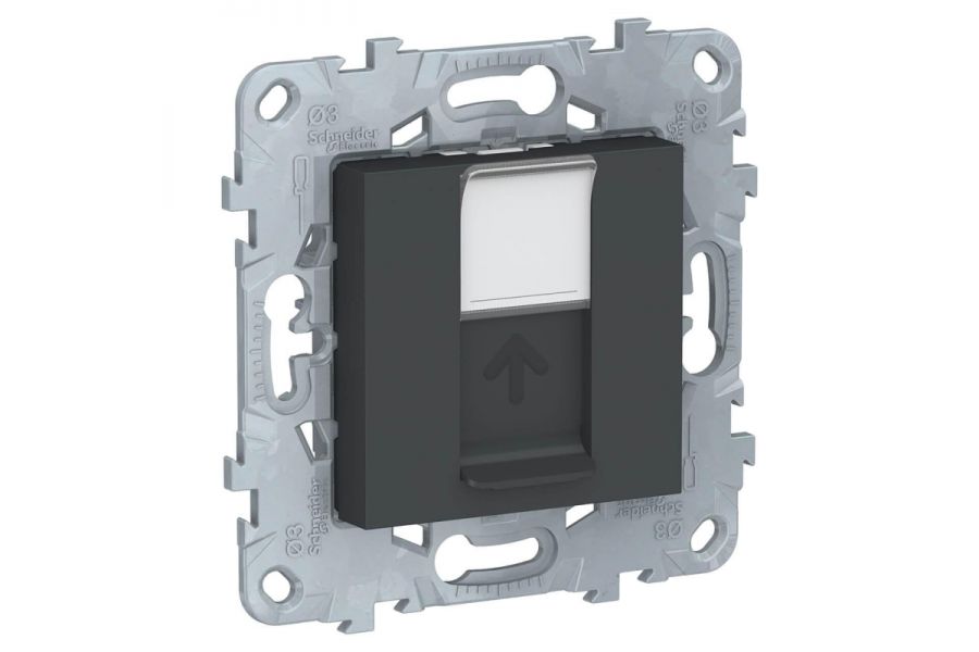 Розетка компьютерная RJ45 Schneider Electric Unica New Cat. 6 UTP NU541554